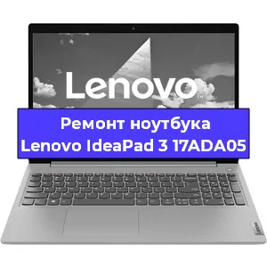 Замена кулера на ноутбуке Lenovo IdeaPad 3 17ADA05 в Новосибирске